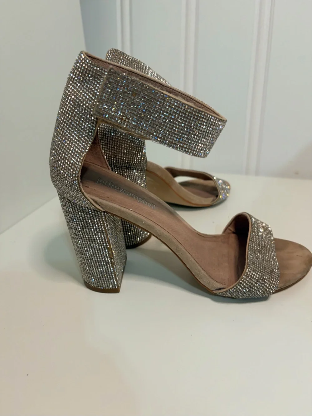 Jeffrey Campbell glam rhinestone